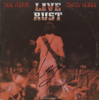 Neil Young autograph
