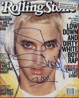 Eminem (Slim Shady) autograph