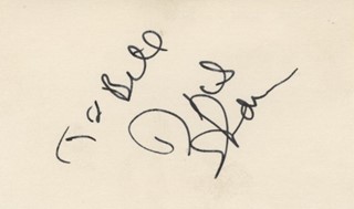 Dick Shawn autograph