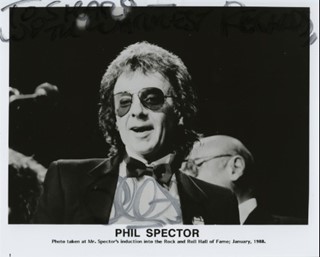 Phil Spector autograph