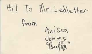 Anissa Jones autograph