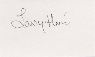 Larry Hovis autograph