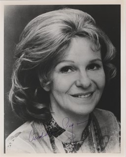 Geraldine Page autograph