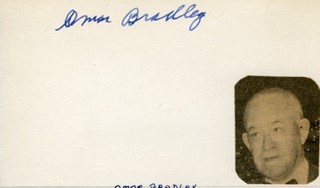 Omar Bradley autograph