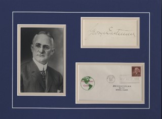 George Eastman autograph