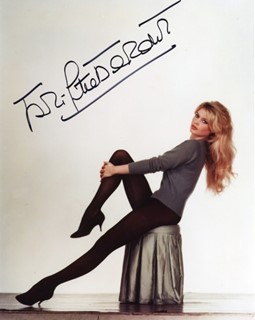 Brigitte Bardot autograph