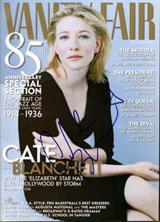 Cate Blanchett autograph