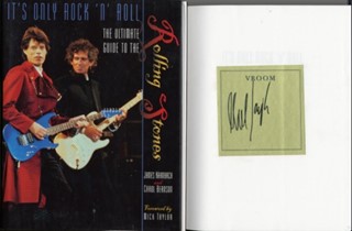 Mick Taylor autograph