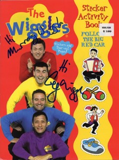 The Wiggles autograph