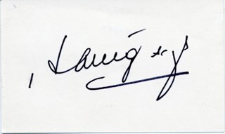 Haing S. Ngor autograph