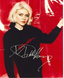 Deborah Harry autograph