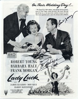 Lady Luck autograph
