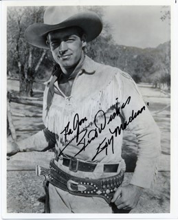 Guy Madison autograph
