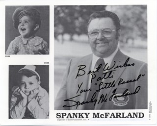 Spanky McFarland autograph