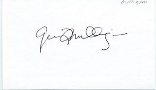 Gerry Mulligan autograph