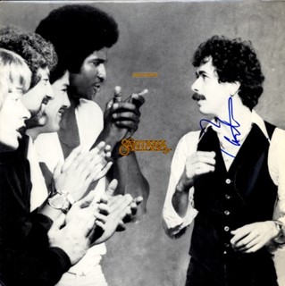 Carlos Santana autograph