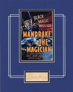 Mandrake The Magician autograph