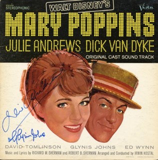 Mary Poppins autograph