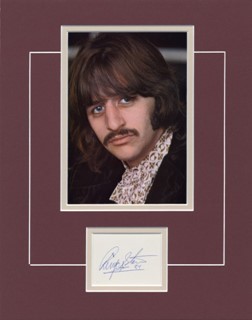 Ringo Starr autograph