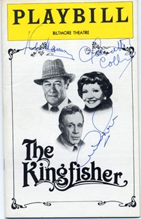Claudette Colbert & Rex Harrison autograph