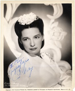 Cass Daley autograph