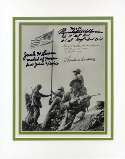 Iwo Jima autograph