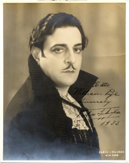 Tito Schipa autograph