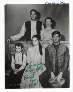 Dorothy McGuire & Richard Eyer autograph