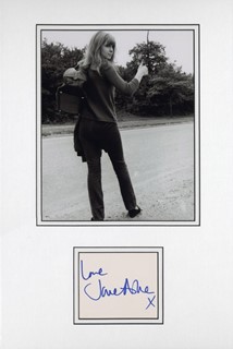 Jane Asher autograph