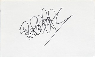 Bob Hope autograph