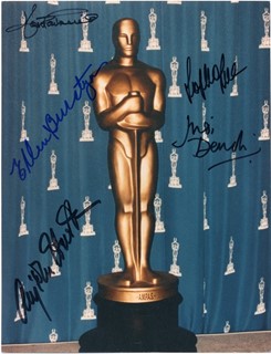 Oscar Winners Signed Photo autograph