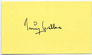 Irving Wallace autograph