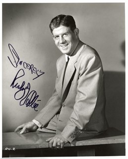 Rudy Vallee autograph