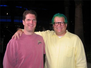 Bob with Drew Carey