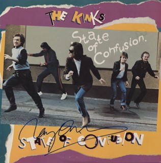 The Kinks autograph