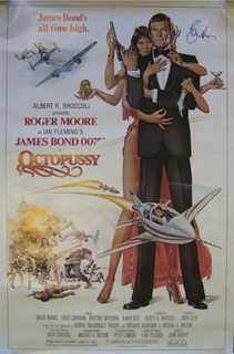 Roger Moore autograph