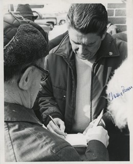 Nancy Reagan autograph