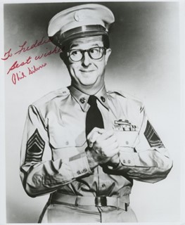 Phil Silvers autograph