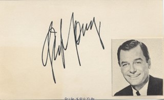 Gig Young autograph