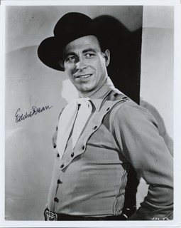 Eddie Dean autograph