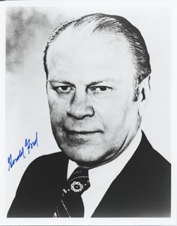 Gerald Ford autograph