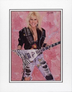 Lita Ford autograph