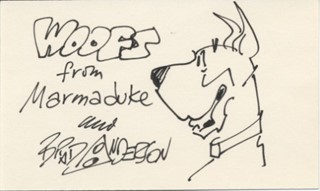 Brad Anderson autograph