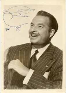 Xavier Cugat autograph