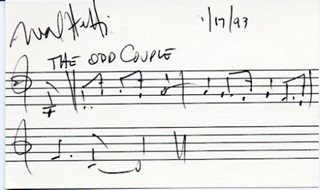 Neal Hefti autograph