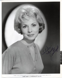 Janet Leigh autograph