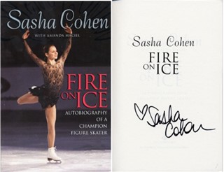 Sasha Cohen autograph