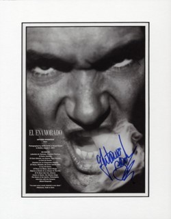 Antonio Banderas autograph