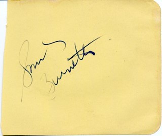 Smiley Burnette autograph