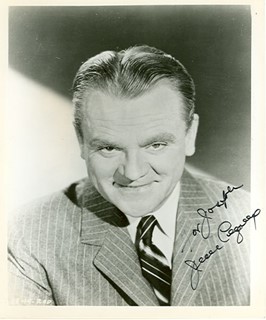 James Cagney autograph